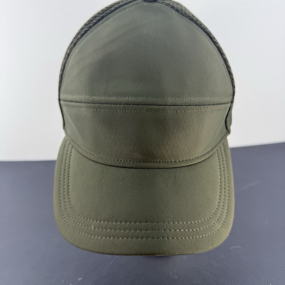 Lululemon Unisex Dash And Splash Cap Hat SnapBack Green Mesh Baseball Hat Gym